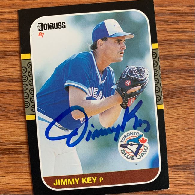 Jimmy Key TTM Autograph Success
