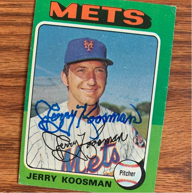 Jerry Koosman TTM Autograph Success