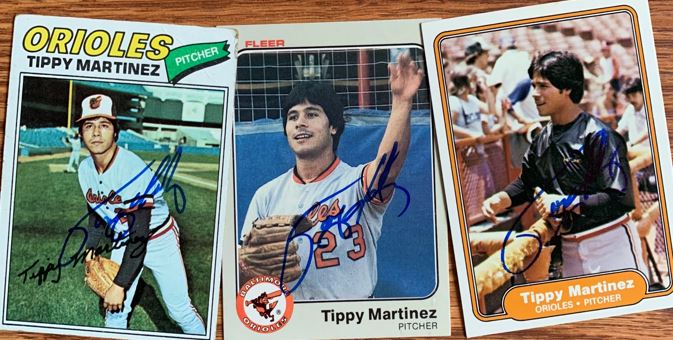 Tippy Martinez TTM Autograph Success