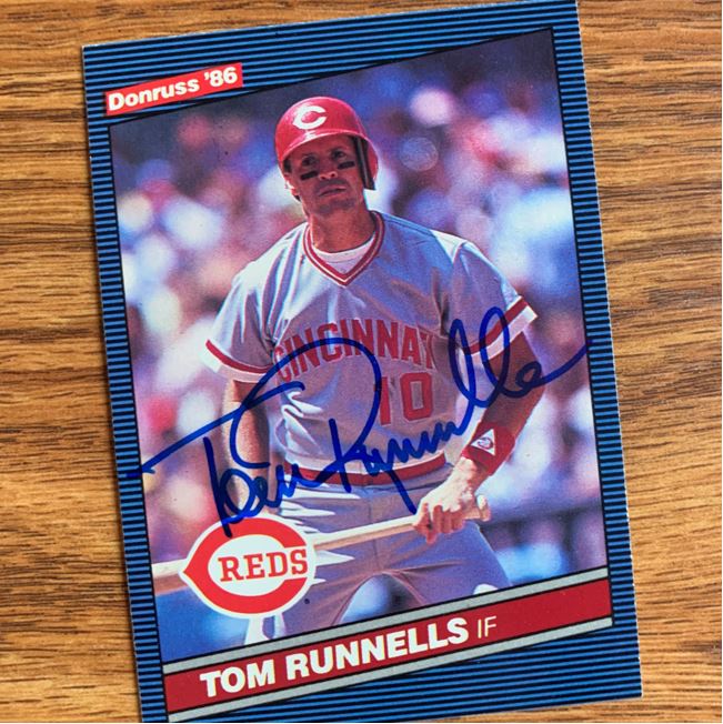 Tom Runnells TTM Autograph Success