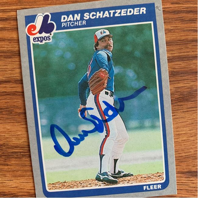 Dan Schatzeder TTM Autograph Success