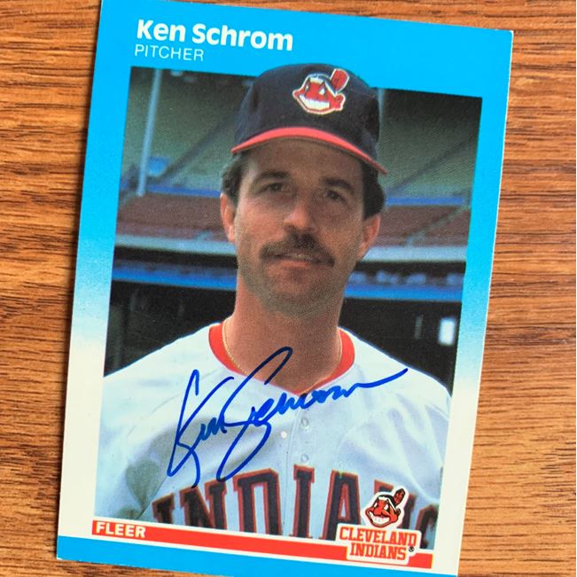 Ken Schrom TTM Autograph Success