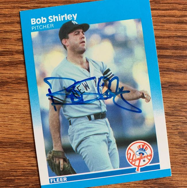 Bob Shirley TTM Autograph Success