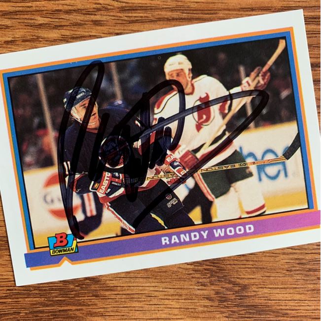 Randy Wood TTM Autograph Success