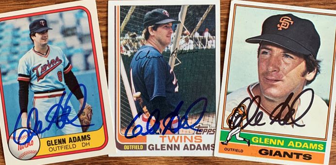 Glenn Adams TTM Autograph Success