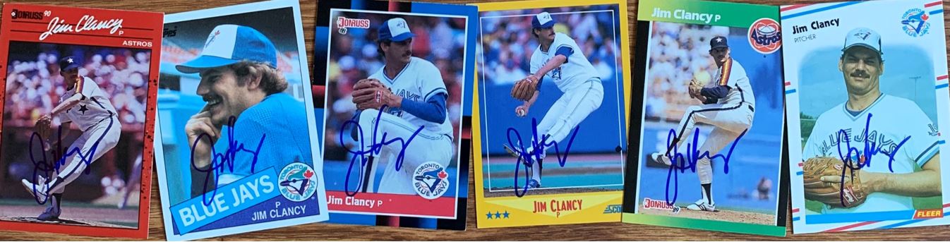 Jim Clancy TTM Autograph Success