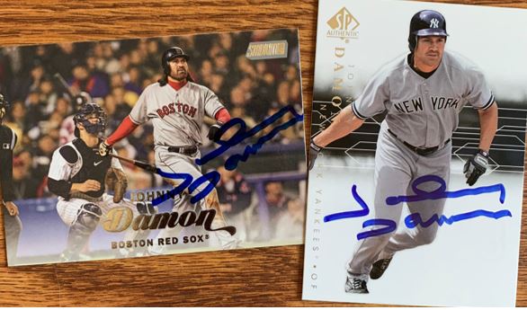 Johnny Damon TTM Autograph Success