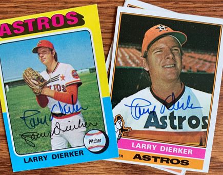 Larry Dierker TTM Autograph Success