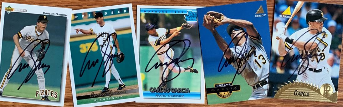 Carlos Garcia TTM Autograph Success