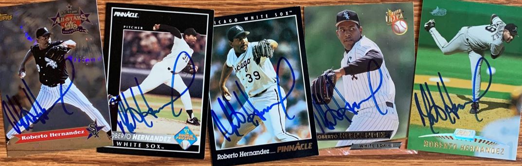 Roberto Hernandez TTM Autograph Success