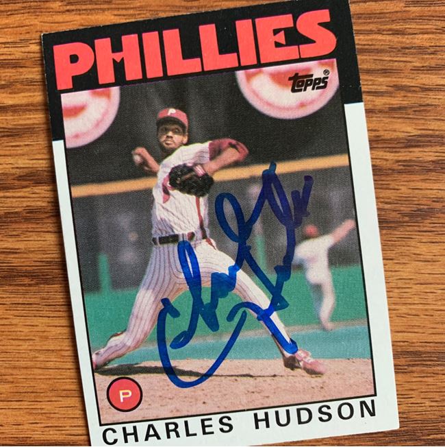 Charles Hudson TTM Autograph Success