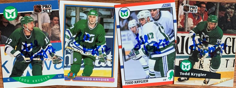 Todd Krygier TTM Autograph Success