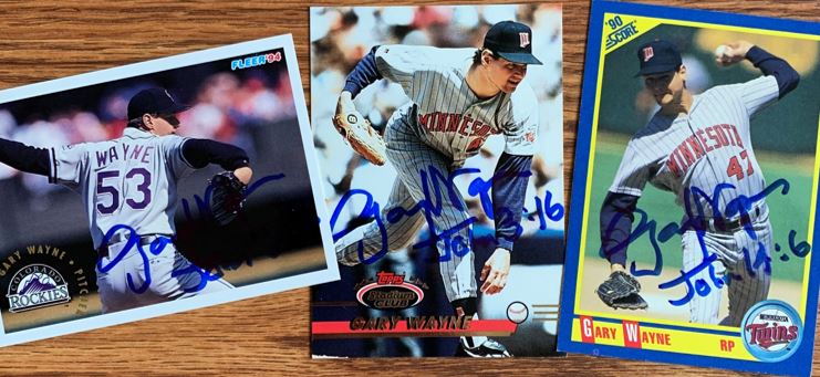 Gary Wayne TTM Autograph Success