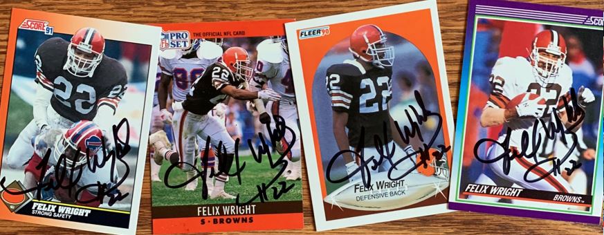 Felix Wright TTM Autograph Success