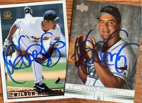 Wilson Alvarez TTM Autograph Success