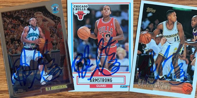 BJ Armstrong TTM Autograph Success