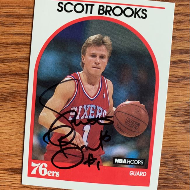 Scott Brooks TTM Autograph Success