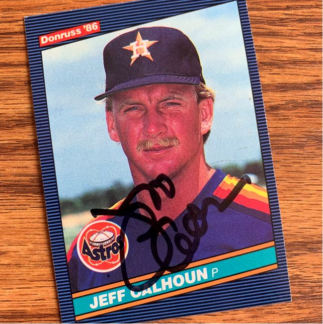 Jeff Calhoun TTM Autograph Success