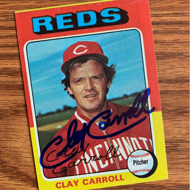 Clay Carroll TTM Autograph Success