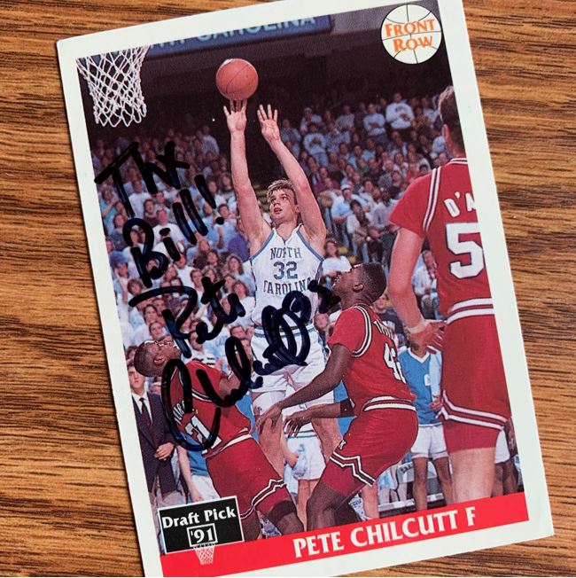 Pete Chilcutt TTM Autograph Success