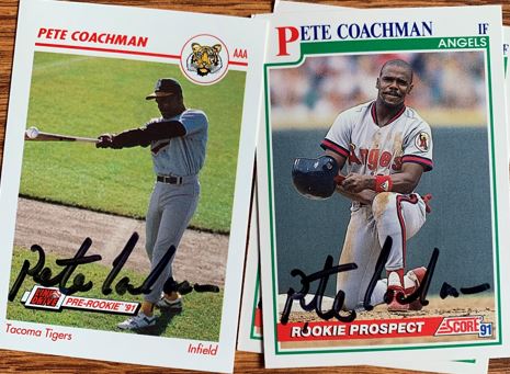 Pete Coachman TTM Autograph Success