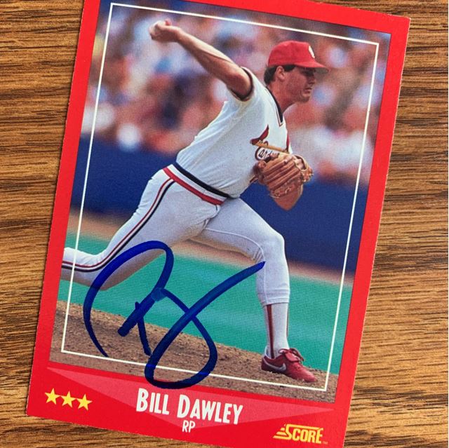 Bill Dawley TTM Autograph Success