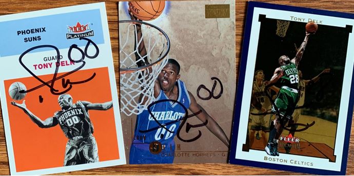 Tony Delk TTM Autograph Success