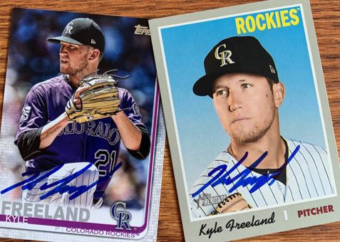 Kyle Freeland TTM Autograph Success