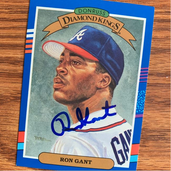 Ron Gant TTM Autograph Success