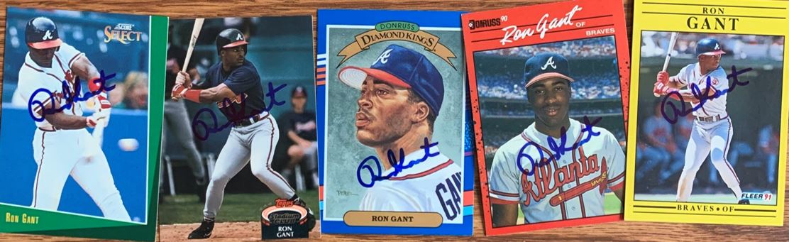 Ron Gant TTM Autograph Success