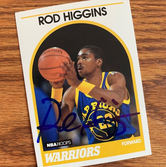 Rod Higgins TTM Autograph Success