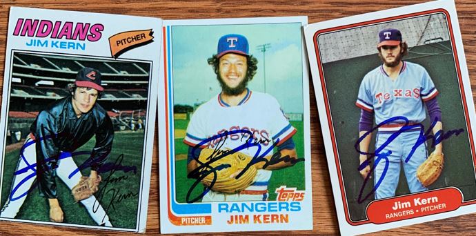 Jim Kern TTM Autograph Success