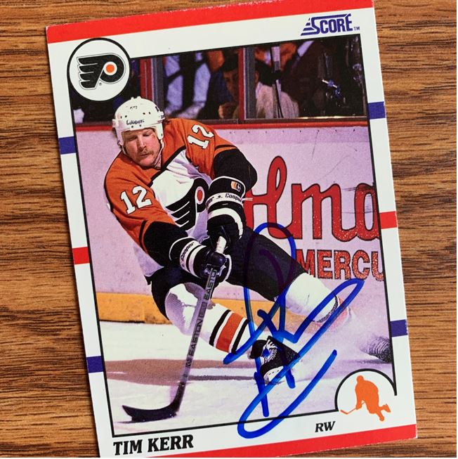 Tim Kerr TTM Autograph Success