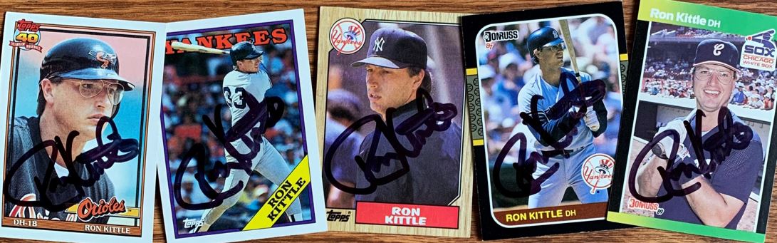 Ron Kittle TTM Autograph Success