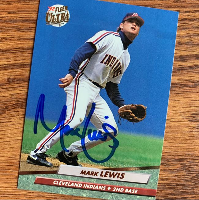 Mark Lewis TTM Autograph Success