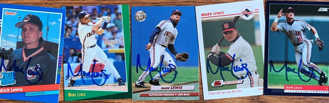 Mark Lewis TTM Autograph Success