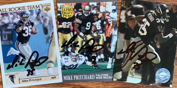 Mike Pritchard TTM Autograph Success