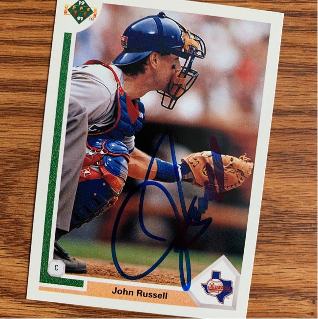 John Russell TTM Autograph Success