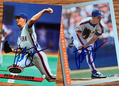 Pete Schourek TTM Autograph Success