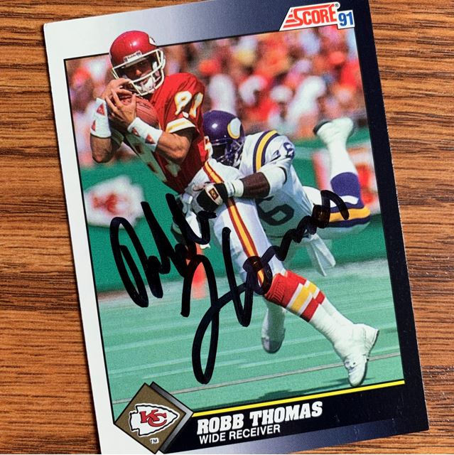 Robb Thomas TTM Autograph Success