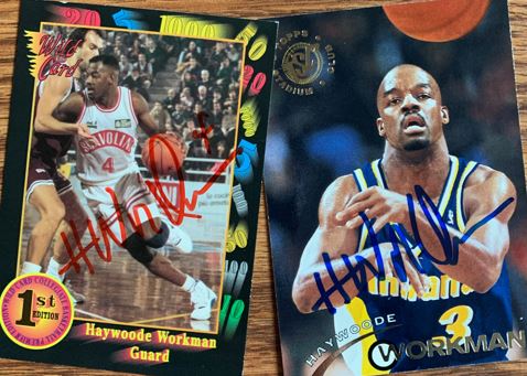 Haywoode Workman TTM Autograph Success