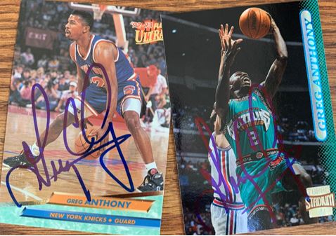 Greg Anthony TTM Autograph Success