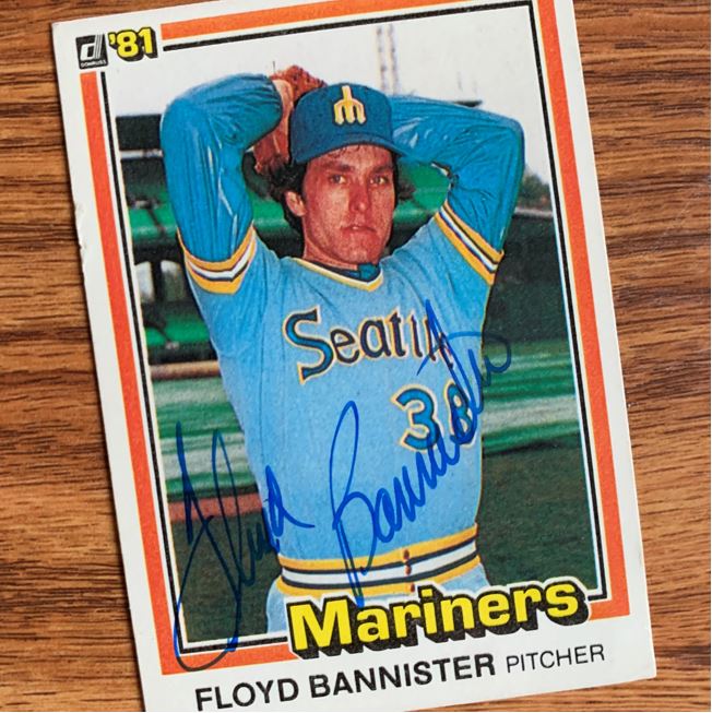 Floyd Bannister TTM Autograph Success