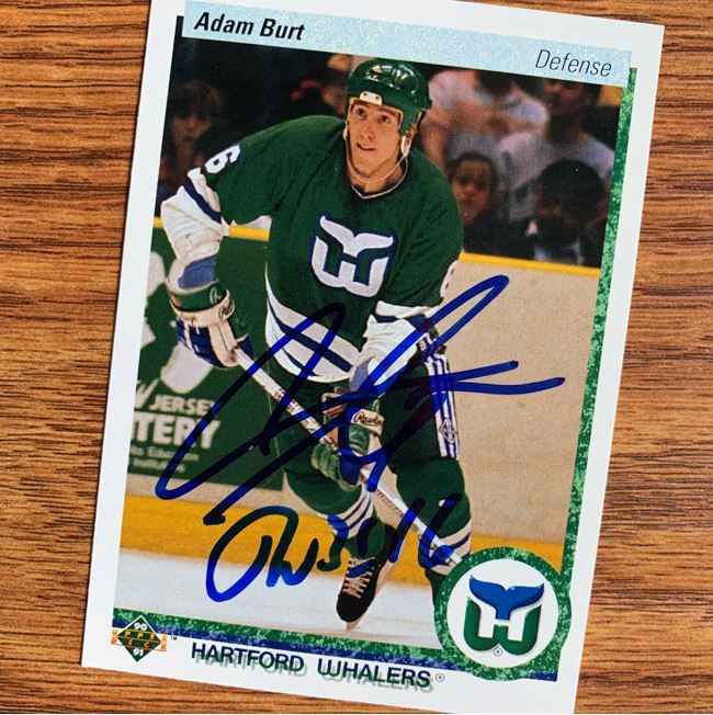 Adam Burt TTM Autograph Success