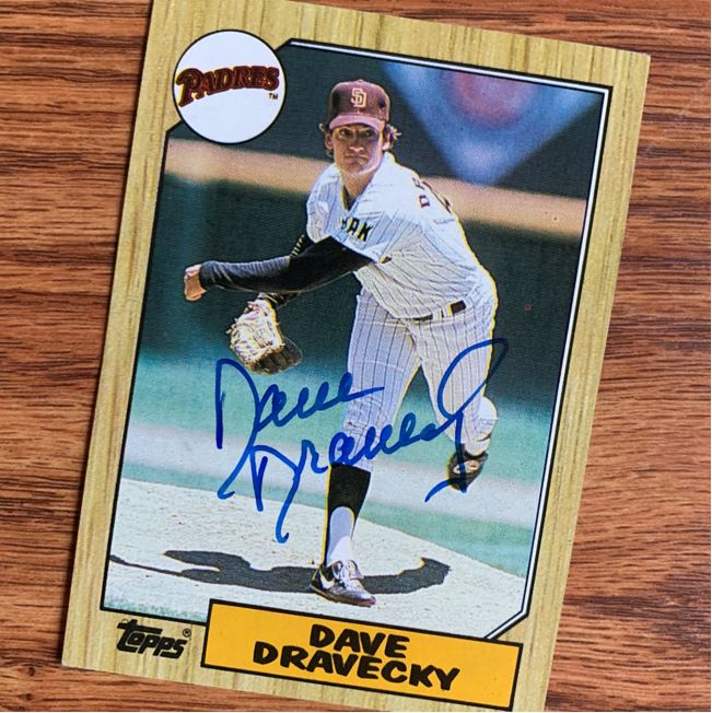 Dave Dravecky TTM Autograph Success