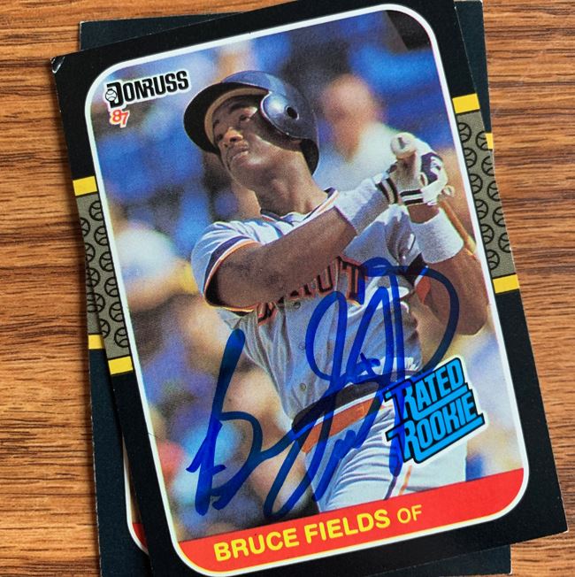 Bruce Fields TTM Autograph Success