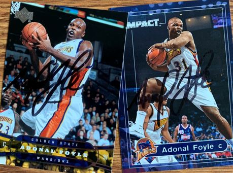 Adonal Foyle TTM Autograph Success