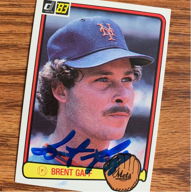 Brent Gaff TTM Autograph Success