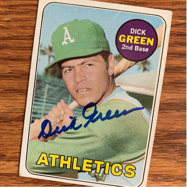 Dick Green TTM Autograph Success