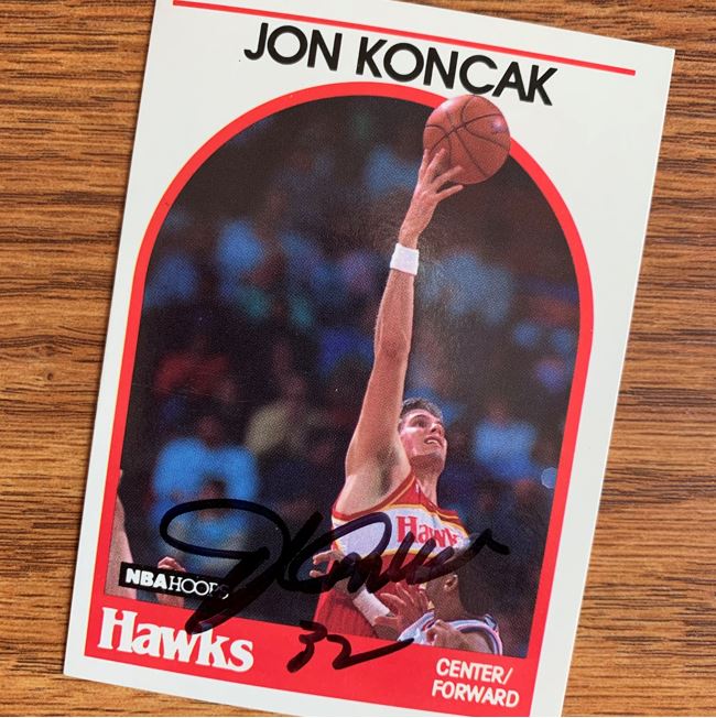 Jon Koncak TTM Autograph Success